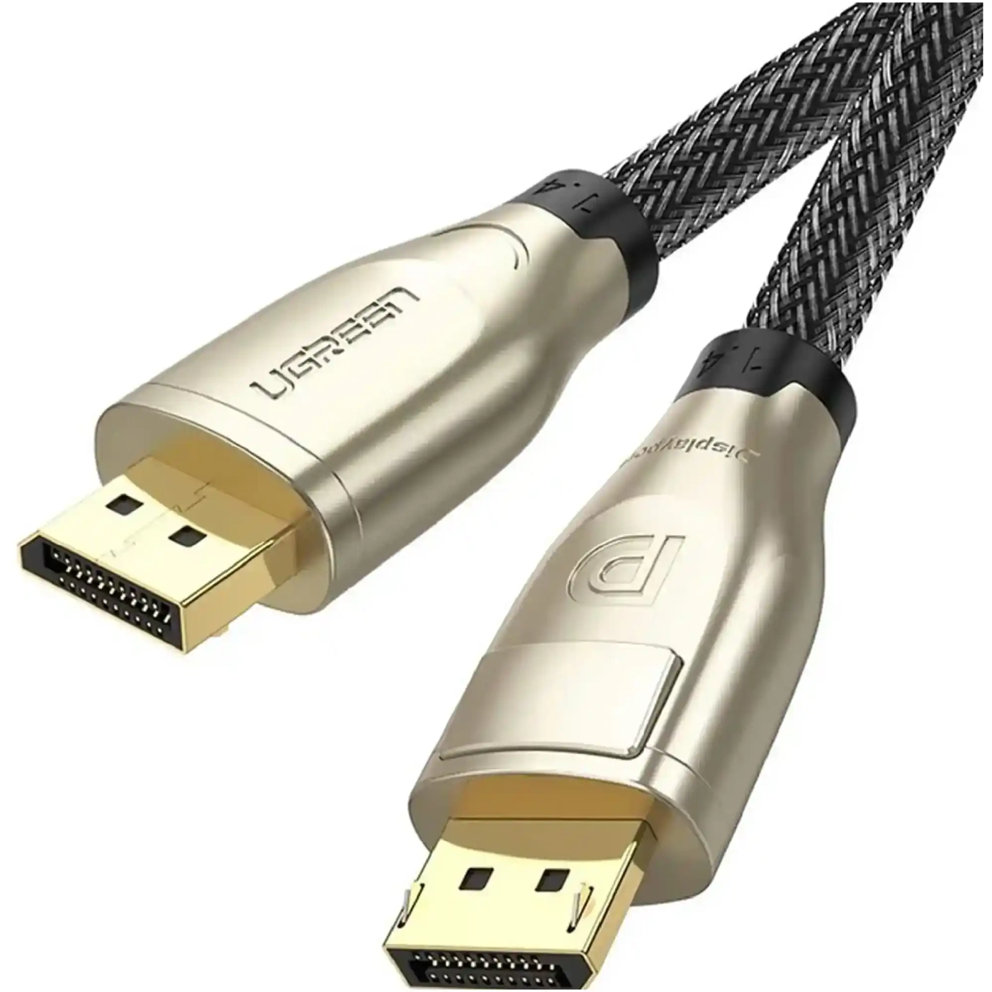 Купити Кабель UGREEN DP112 DisplayPort- DisplayPort 2m v1.4 8K Black (60843) - фото 1