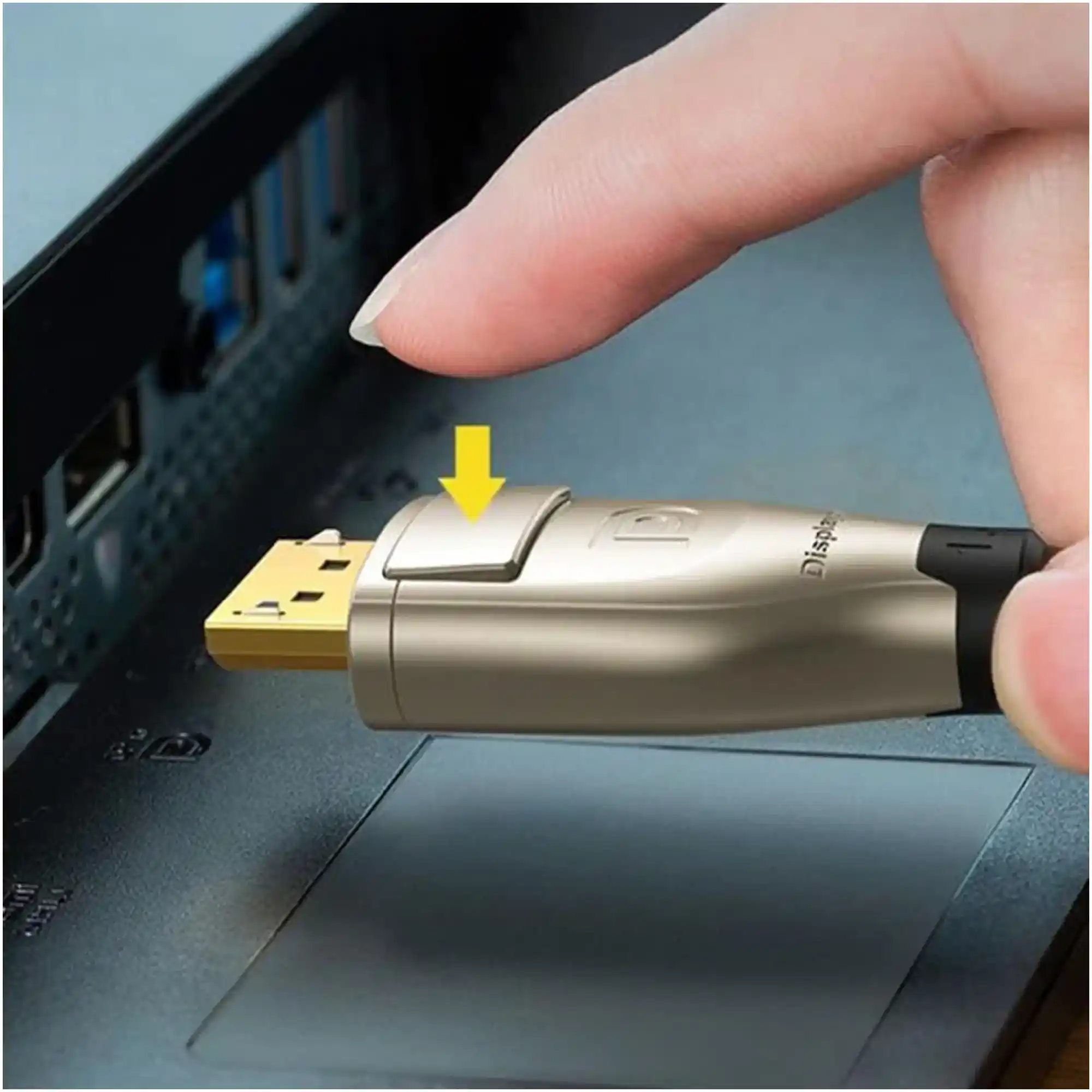 Купити Кабель UGREEN DP112 DisplayPort- DisplayPort 2m v1.4 8K Black (60843) - фото 2