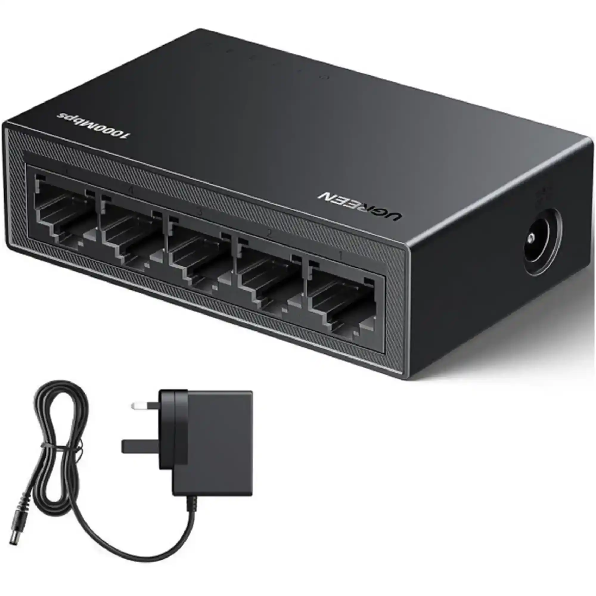 Купити Комутатор Ugreen 5-Port Gigabit Ethernet Switch (CM833) - фото 2