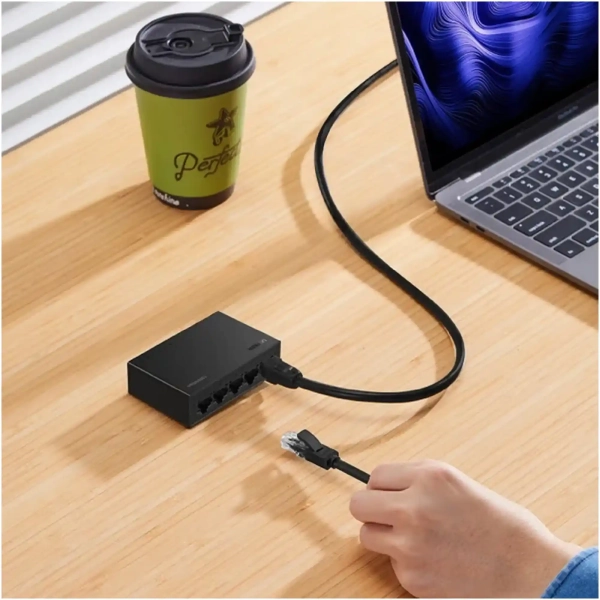 Купити Комутатор Ugreen 5-Port Gigabit Ethernet Switch (CM833) - фото 4