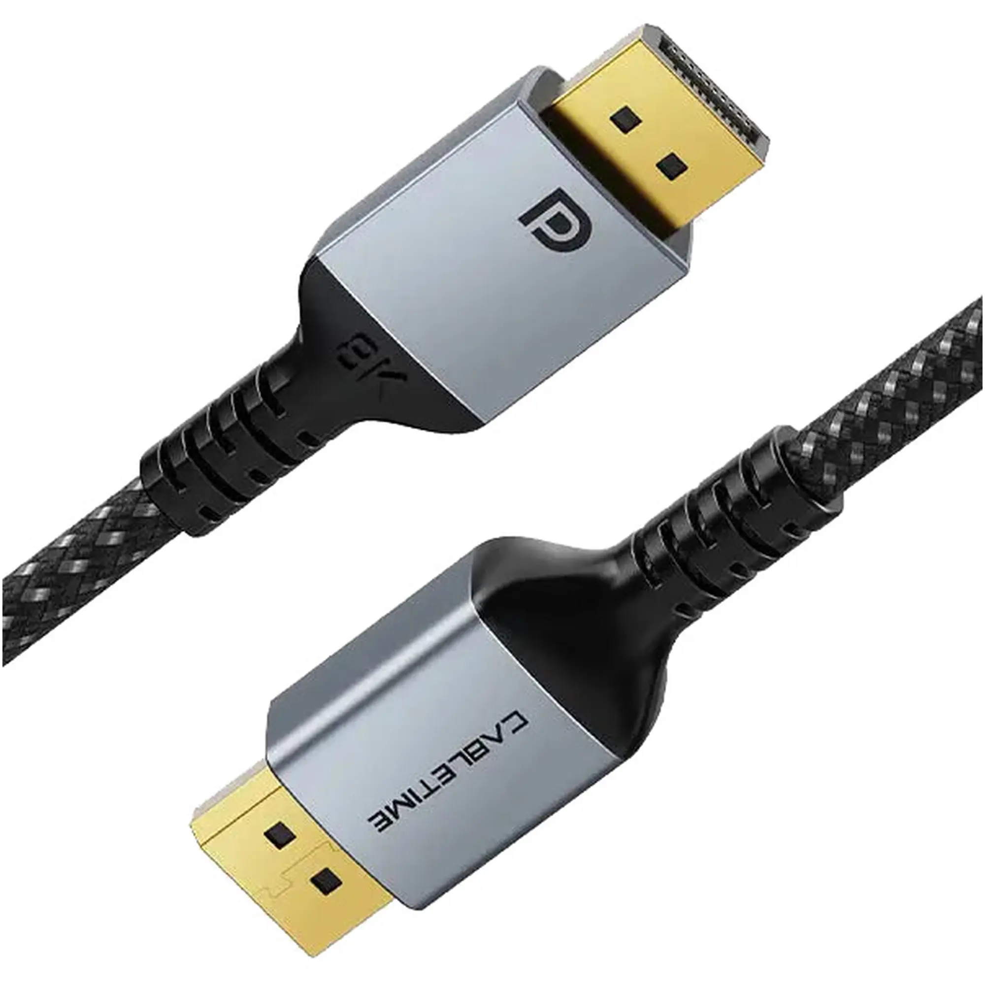 Купити Кабель Cabletime Premium 8K 60Hz DisplayPort 2м Black (CD11L) - фото 1