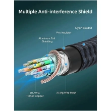 Купити Кабель Cabletime Premium 8K 60Hz DisplayPort 2м Black (CD11L) - фото 4