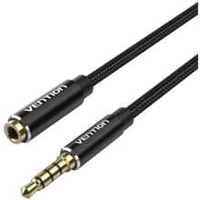 Купить Кабель Vention mini-jack 3.5mm 3м Black (BHBBI) - фото 1