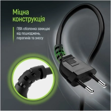 Купити Кабель ColorWay CEE7/16-C7 2м Black (CW-CBP085-BK) - фото 7