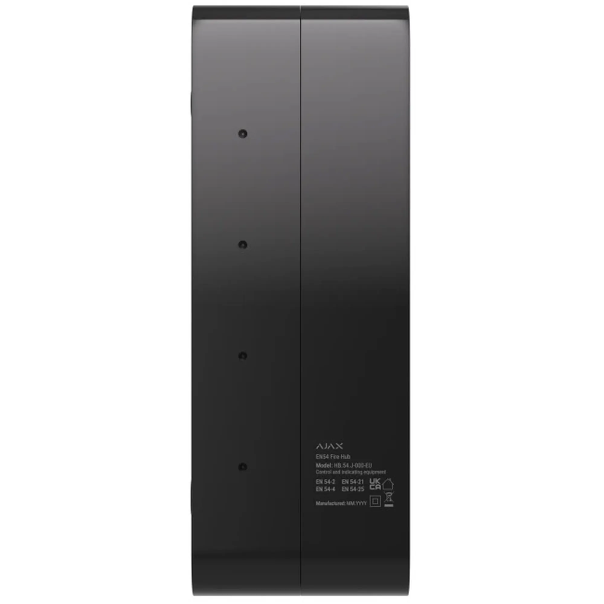 Купить Беспроводной прибор приемочно-контрольный пожарный (ППКП) с поддержкой устройств для защиты от вторжения Ajax EN54 Fire Hub Jeweller Black (000057093) - фото 4
