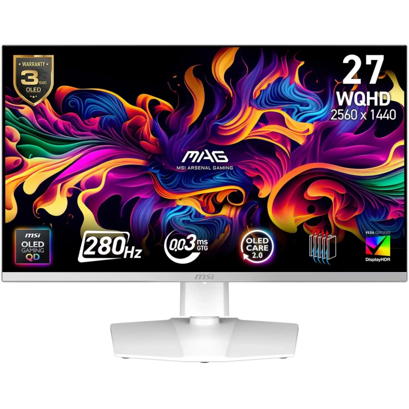 Купить Монитор 27" MSI MAG 272QPW QD-OLED X28 - фото 1