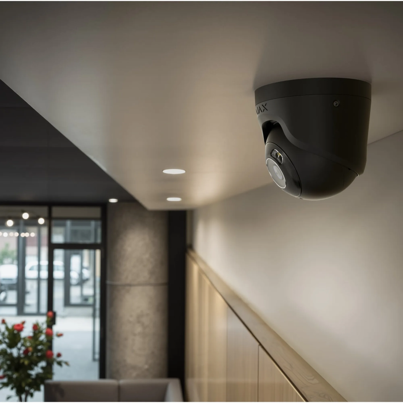 Купить Камера видеонаблюдения Ajax TurretCam HL (5 Mp/2.8 mm) Black (126260.197.BL1) (000059515) - фото 7