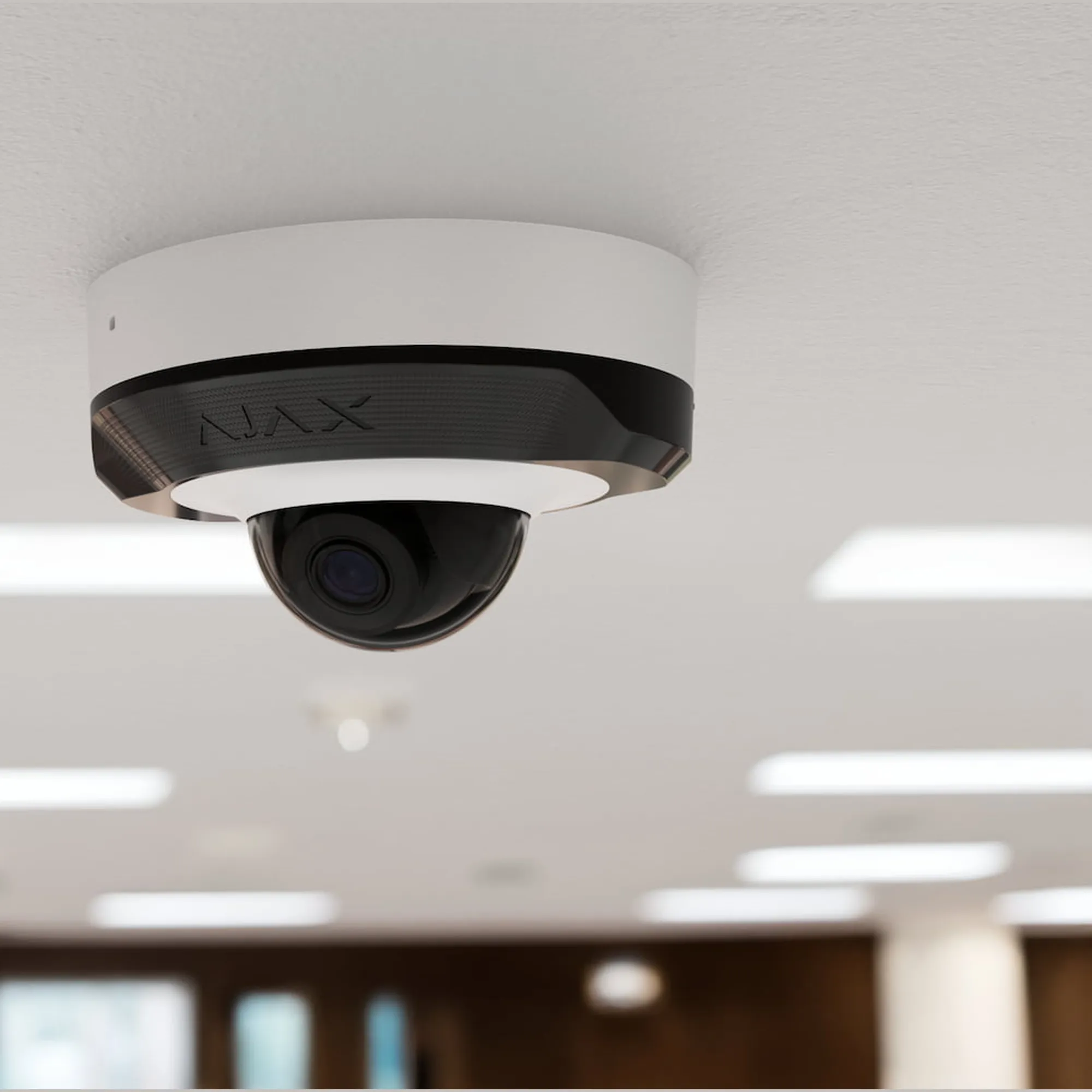 Купить Камера видеонаблюдения Ajax DomeCam Mini (8 Mp/4 mm) White (000039329) - фото 8