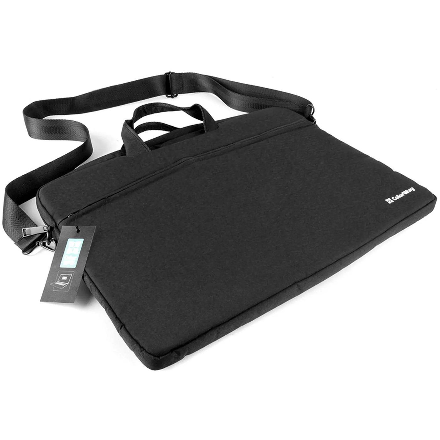 Купити Сумка для ноутбука ColorWay 17.3" Casual Black (CW-LBC173-BK) - фото 4