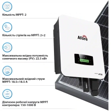 Купити Система зберігання енергії Afore SV-1AF15K1-HDY30.72K1 15kW 30.7kWh 1BAT LiFePO4 6000 циклів - фото 3