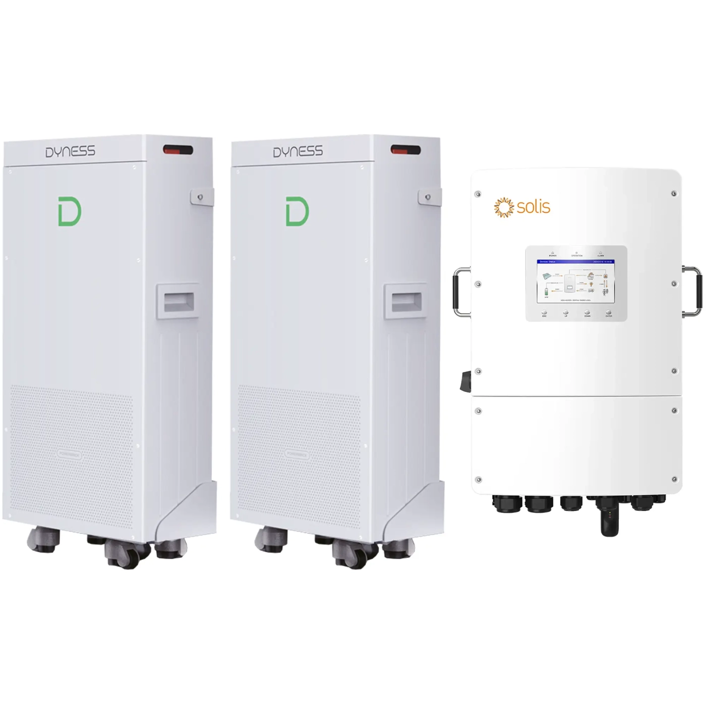 Купити Система зберігання енергії Solis SV-3SL12K1-LDY28.68K1 12kW 28.672kWh 2BAT LiFePO4 6000 циклів - фото 2