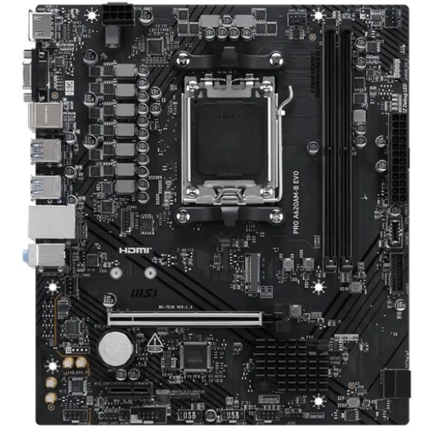 Купити Материнська плата MSI PRO A620AM-B EVO - фото 2