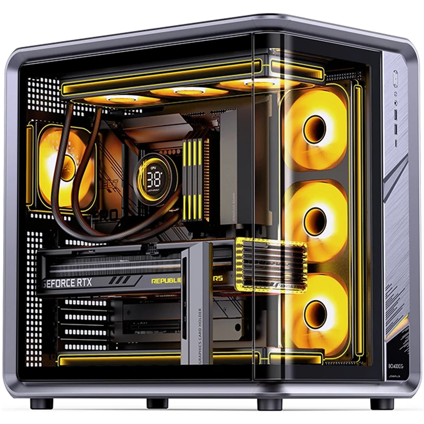 Купити Корпус JONSBO BO400CG Gray - фото 1