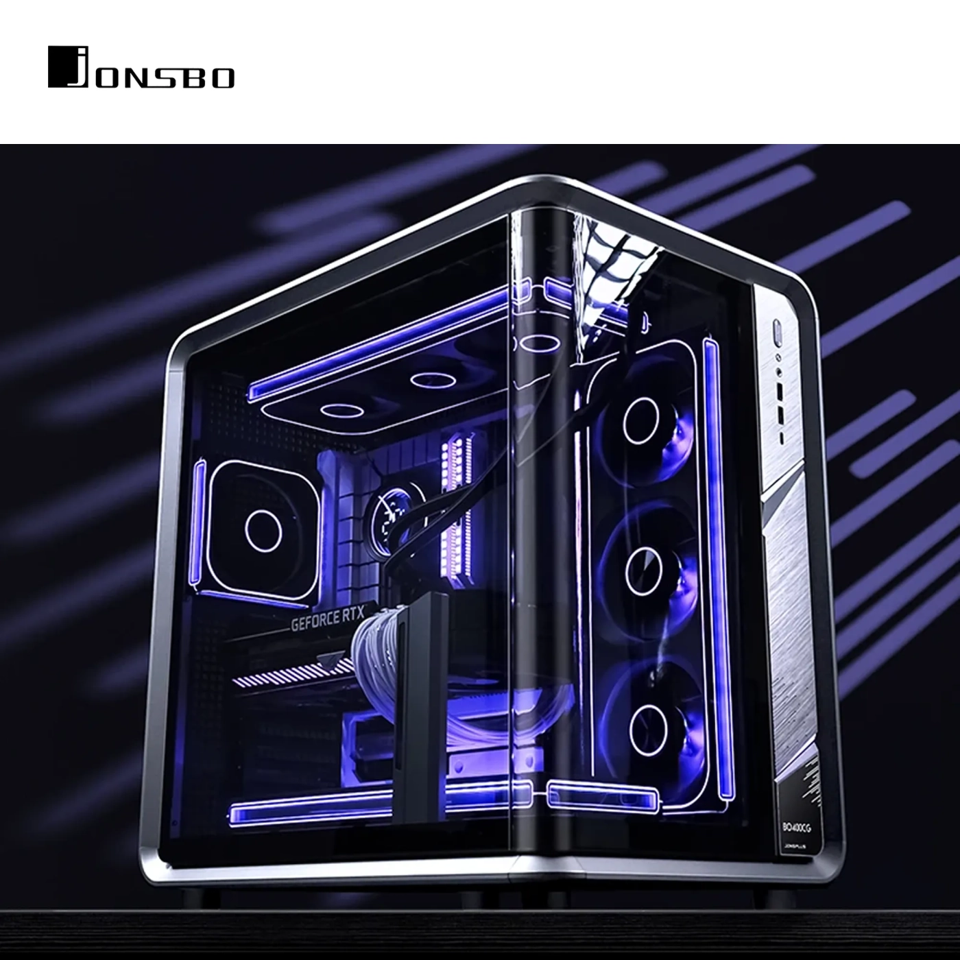 Купити Корпус JONSBO BO400CG Gray - фото 7