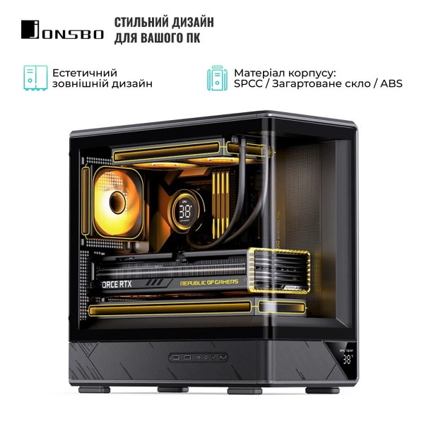 Купить Корпус JONSBO D200 Black - фото 6