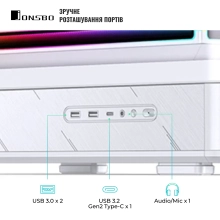 Купить Корпус JONSBO D200 White - фото 5