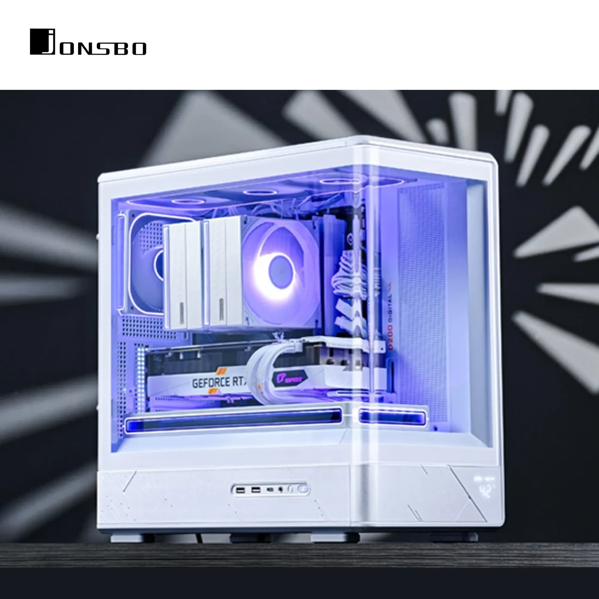 Купить Корпус JONSBO D200 White - фото 8