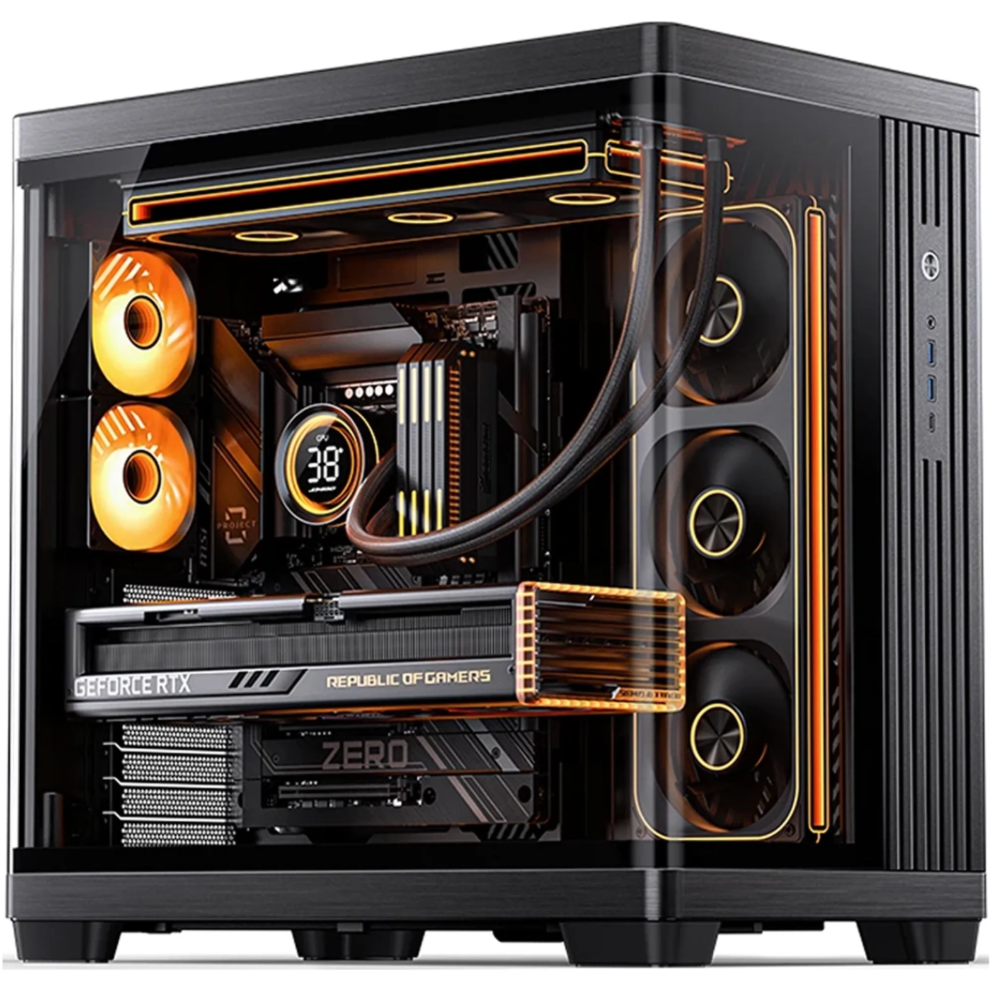 Купить Корпус JONSBO TK-4 Black - фото 1