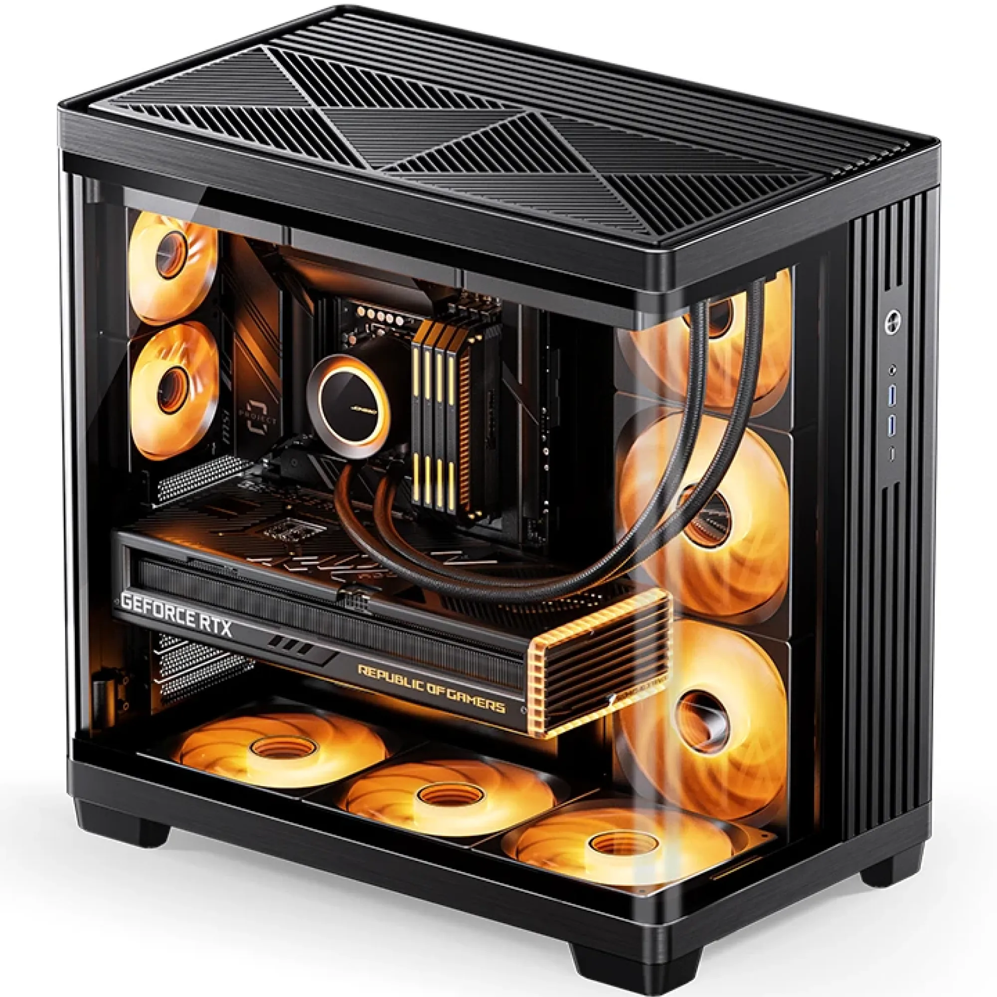 Купить Корпус JONSBO TK-4 Black - фото 2