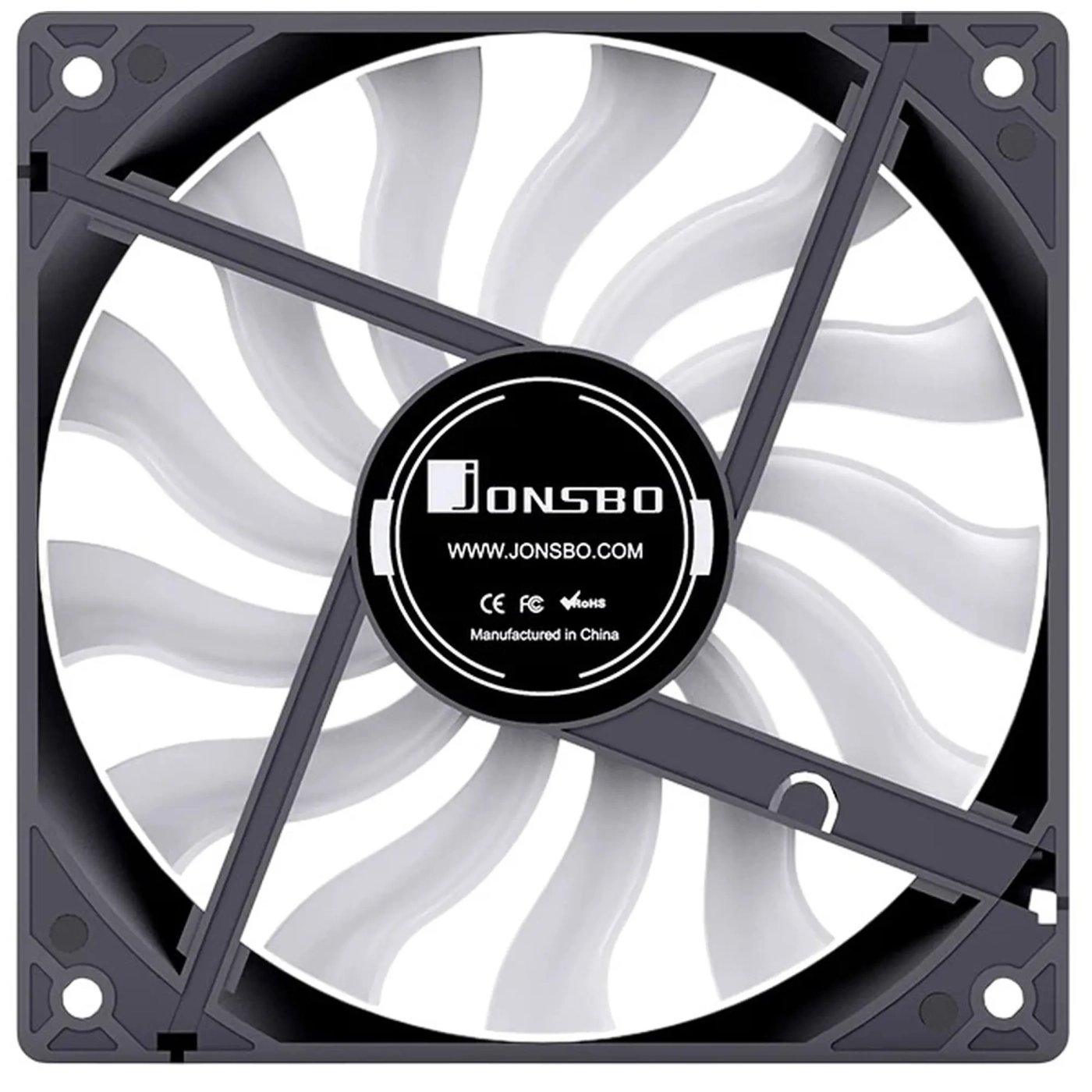 Купить Кулер JONSBO 12020 Black - фото 5