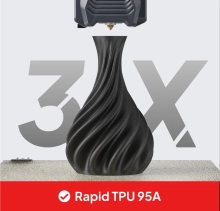 Купити Rapid TPU Filament (пластик) для 3D принтера ELEGOO 1кг, 1.75мм, чорний (50.203.0631) - фото 2