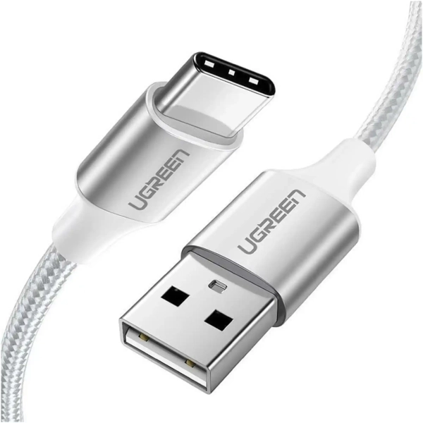 Купить Кабель UGREEN US288 USB - USB-C 3A 3m White (60409) - фото 2