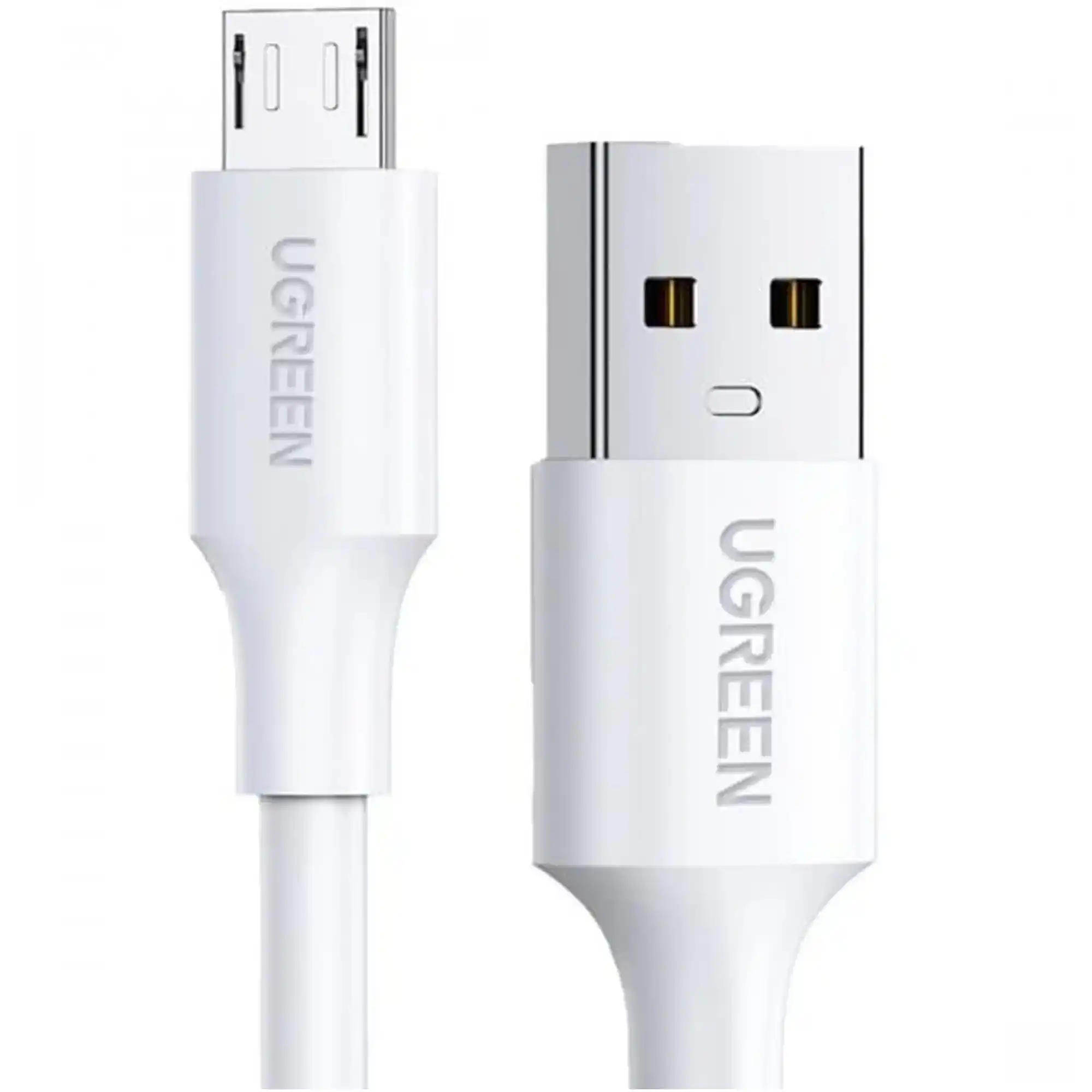 Купить Кабель UGREEN US289 USB2.0 - MicroUSB 2A 1m White (60141) - фото 2