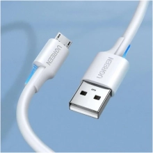 Купить Кабель UGREEN US289 USB2.0 - MicroUSB 2A 1m White (60141) - фото 3
