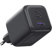 Купить Сетевое зарядное устройство UGREEN X527 3xUSB 45W (2xUSB-C + USB-A) Gan PD Gray (65156B) - фото 1