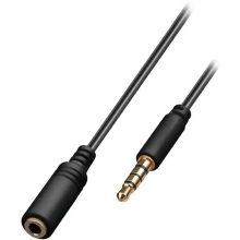 Купити Кабель Goobay Jack 3.5mm 4pin M/F 3.0m (75.06.2480) - фото 2