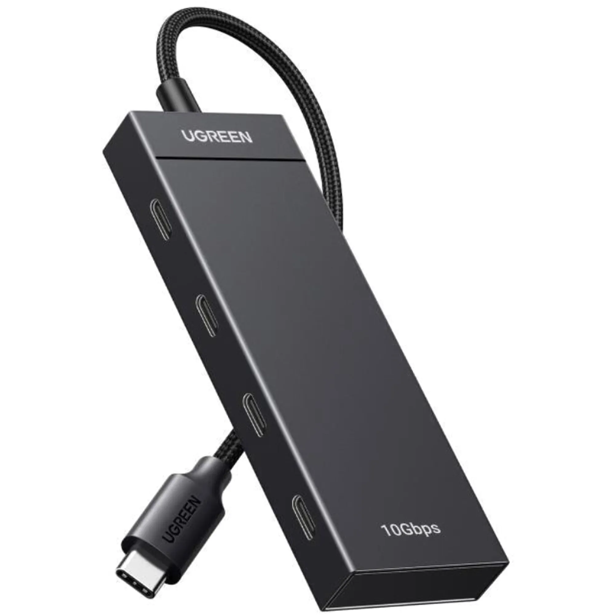 Купить USB-хаб Ugreen CM806 USB-C to 4xUSB-C 3.2 Gen2 10Gbps Black (UGR-35584) - фото 1