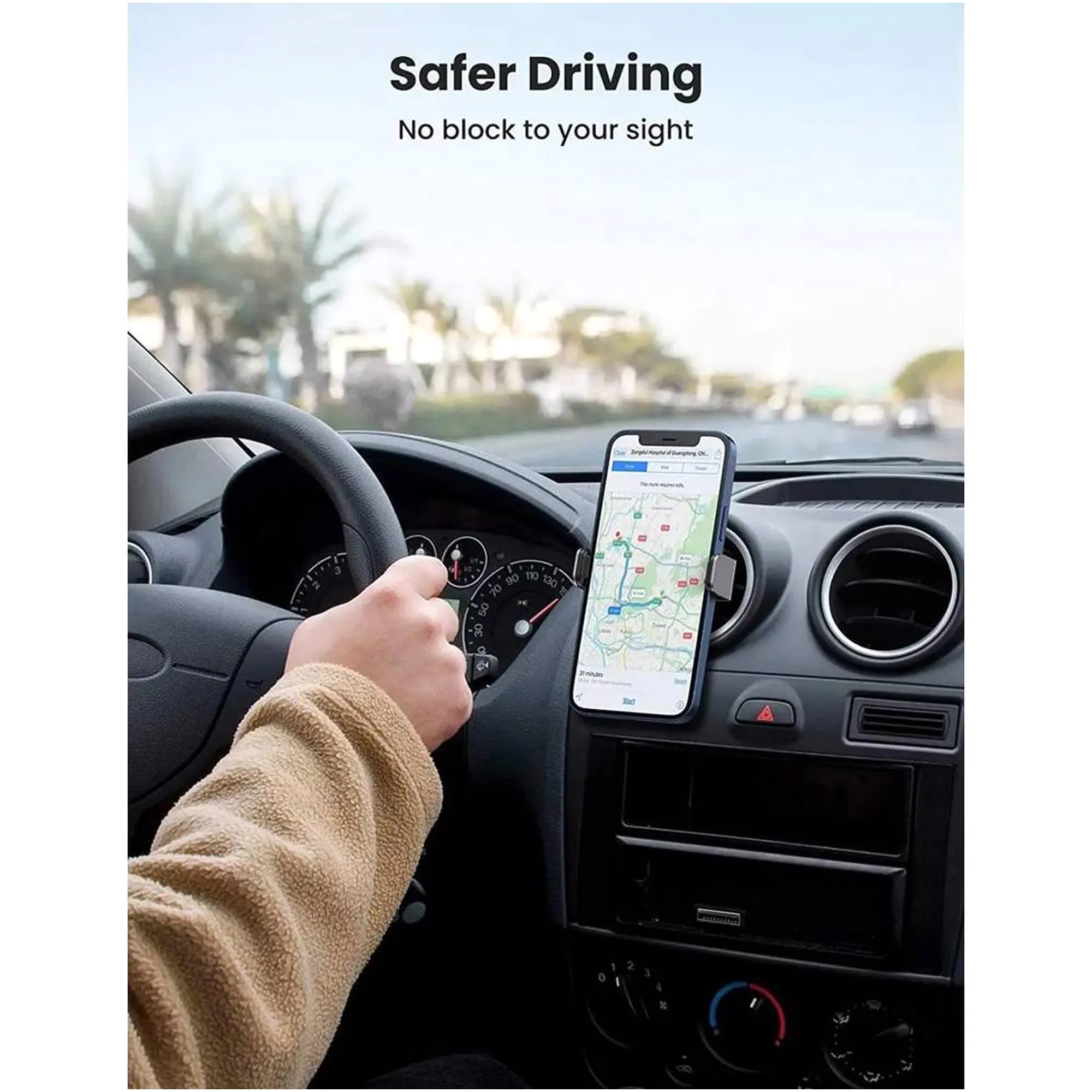 Купити Автомобільний тримач UGREEN LP120 Black (UGR-10422_) - фото 4