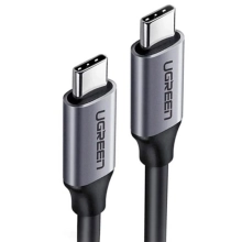 Купить Кабель UGREEN US161 USB-C - USB-C 60W 1.5m Gray/Black (50751) - фото 2