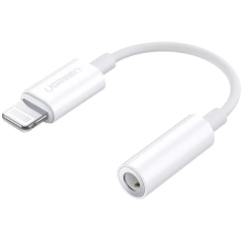 Купити Кабель UGREEN US212 Lightning to 3.5mm 10cm White (30759) - фото 1