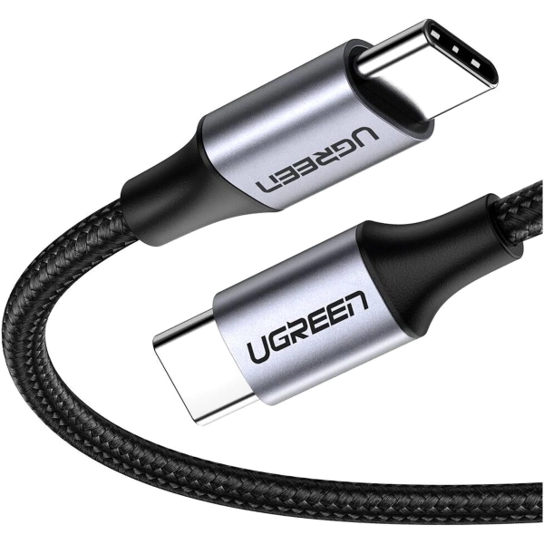 Купити Кабель UGREEN US261 USB-C - USB-C 60W 2m Gray/Black (50152) - фото 4