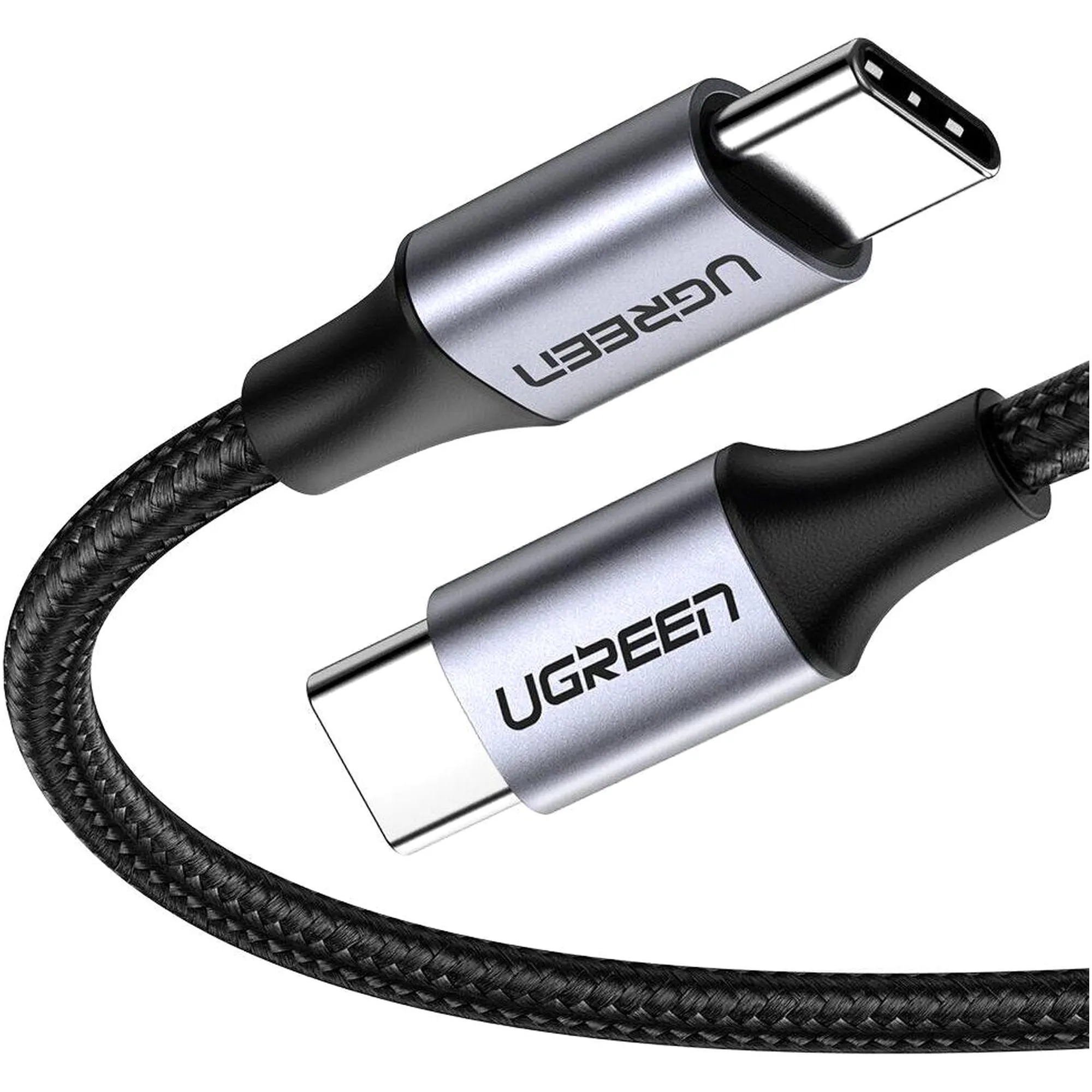 Купити Кабель UGREEN US261 USB-C - USB-C 60W 2m Gray/Black (50152) - фото 4