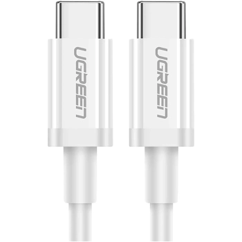 Купити Кабель UGREEN US264 USB-C - USB-C 60W 1m White (60518) - фото 1