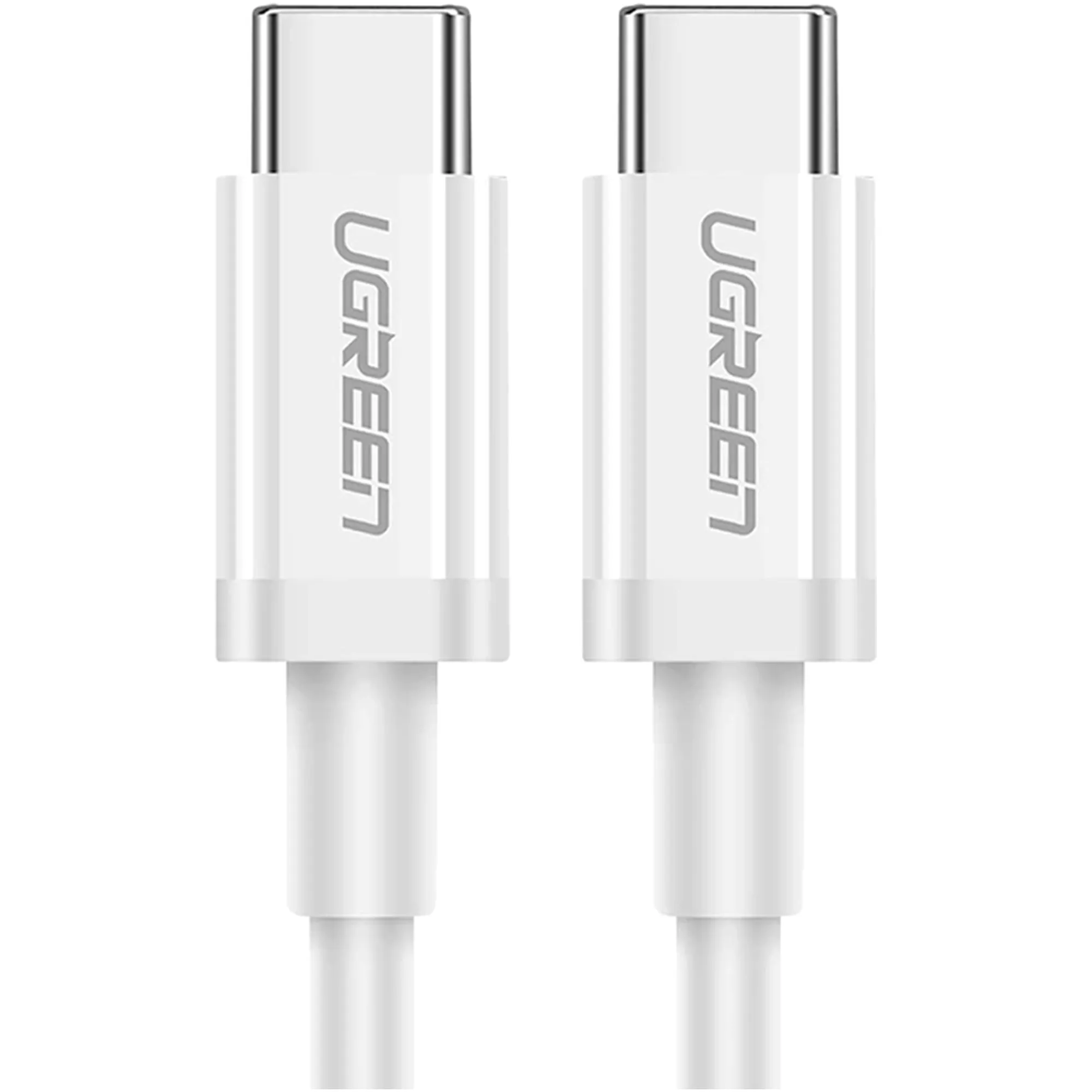 Купити Кабель UGREEN US264 USB-C - USB-C 60W 1m White (60518) - фото 1