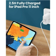 Купить Кабель UGREEN US264 USB-C - USB-C 60W 1.5m White (60519) - фото 4