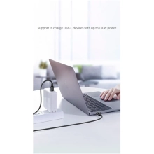 Купить Кабель UGREEN US300 USB-C - USB-C 100W 5A 1m Black (80371) - фото 2