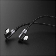 Купити Кабель UGREEN US323 USB-C - USB-C 3A 1m Gray/Black (70529) - фото 2
