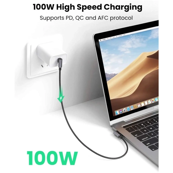 Купить Кабель UGREEN US335 USB 2.0 Type-C M-M 2m Gray (70698) - фото 3