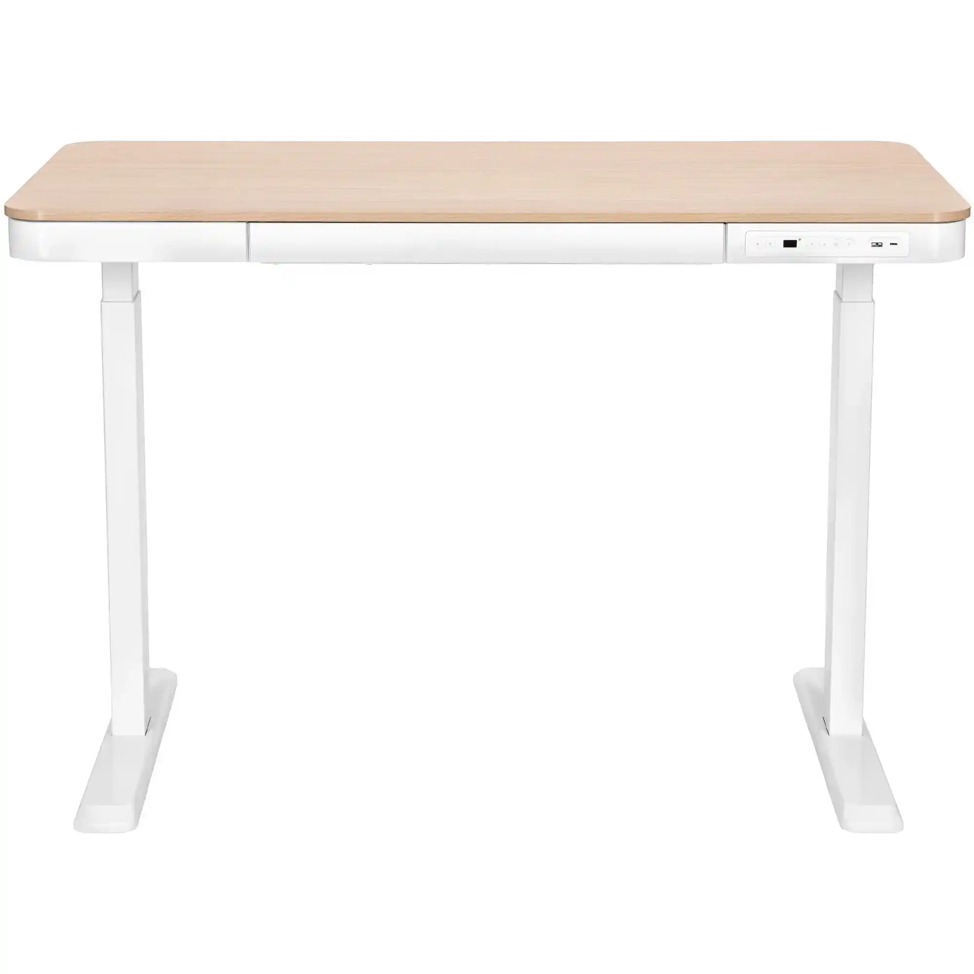 Купить Компьютерный стол 2E СЕ218D Motorized White (2E-CE218D-MOTORIZED) - фото 1