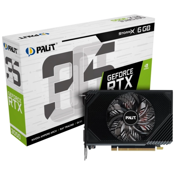 Купить Видеокарта Palit Nvidia GeForce RTX 3050 StormX 6GB (NE63050018JE-1072F) - фото 7