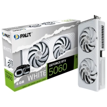 Купить Видеокарта Palit Nvidia GeForce RTX 5060 White OC 8GB GDDR7 (NE75060U19P1-GB2063M) - фото 12