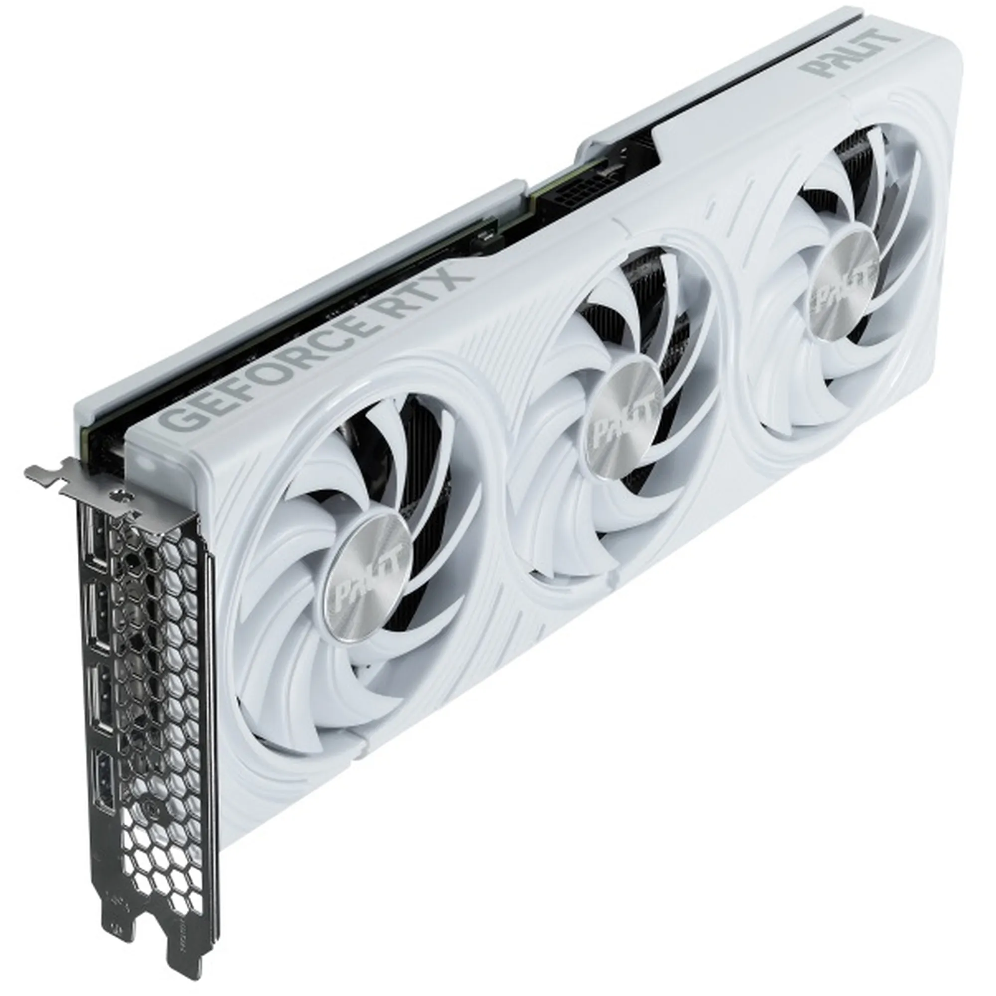 Купить Видеокарта Palit Nvidia GeForce RTX 5070 White OC 12GB GDDR7 (NE75070U19K9-GB2050W) - фото 3