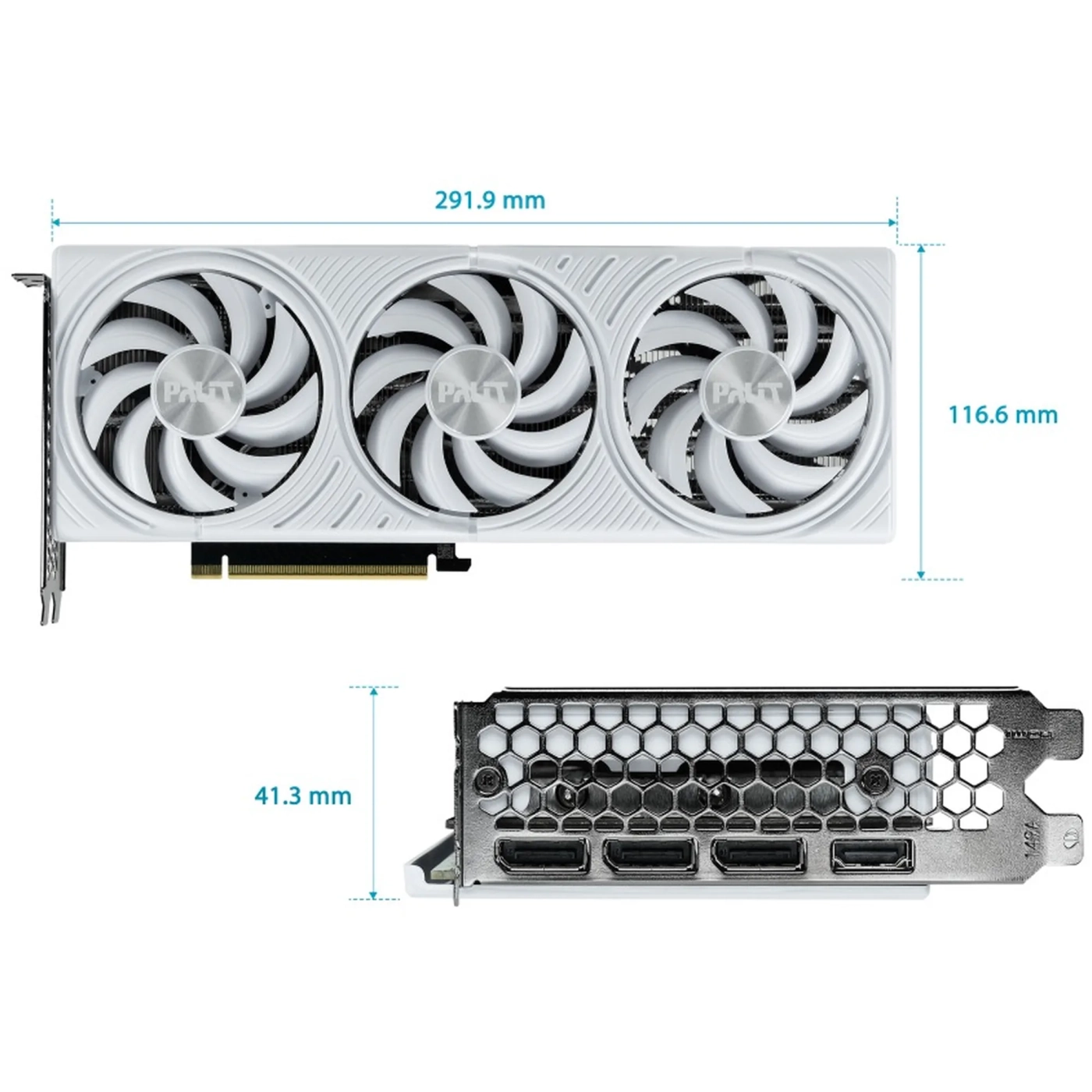 Купить Видеокарта Palit Nvidia GeForce RTX 5070 White OC 12GB GDDR7 (NE75070U19K9-GB2050W) - фото 10