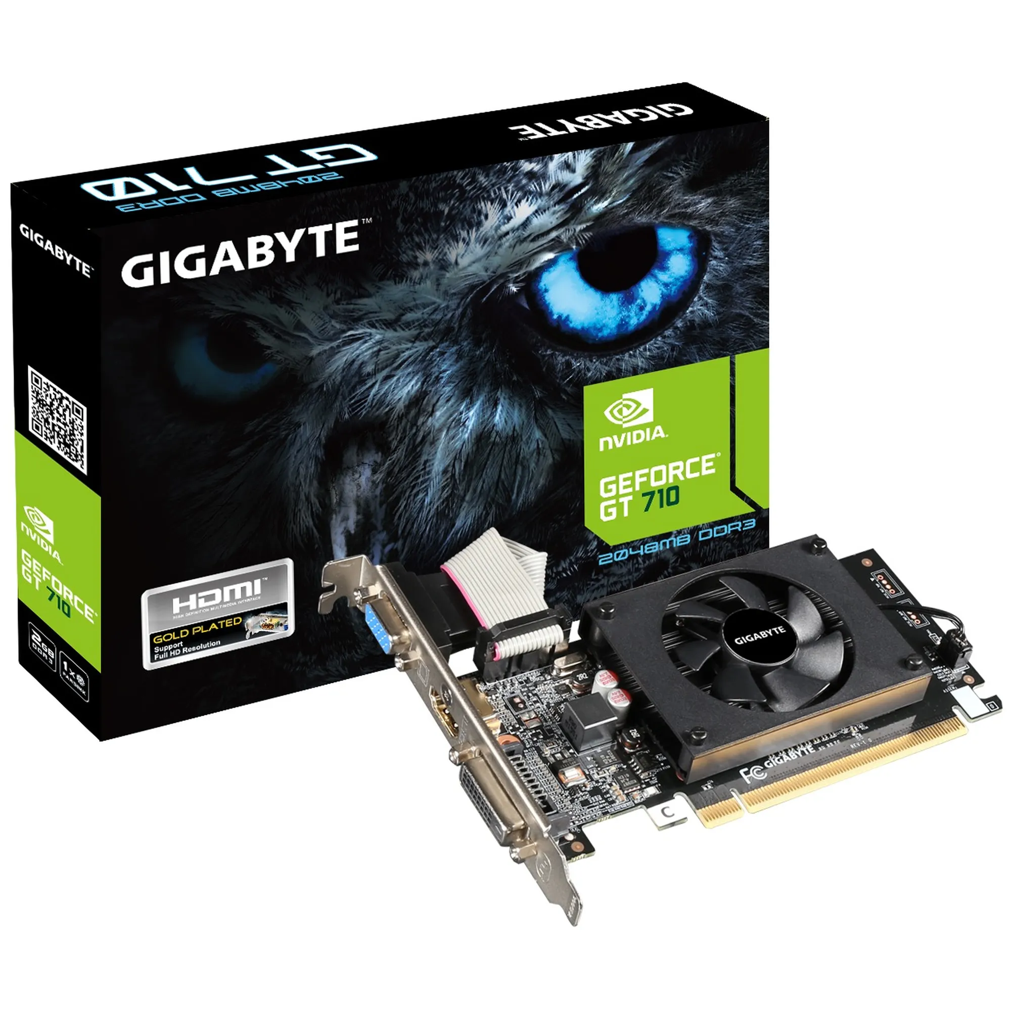 Купить Видеокарта GIGABYTE Nvidia GeForce GT710 2GB D3 (GV-N710D3-2GL) - фото 5