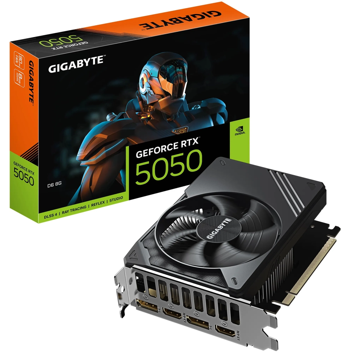 Купить Видеокарта GIGABYTE Nvidia GeForce RTX 5050 D6 8G (GV-N5050D6-8GD) - фото 8