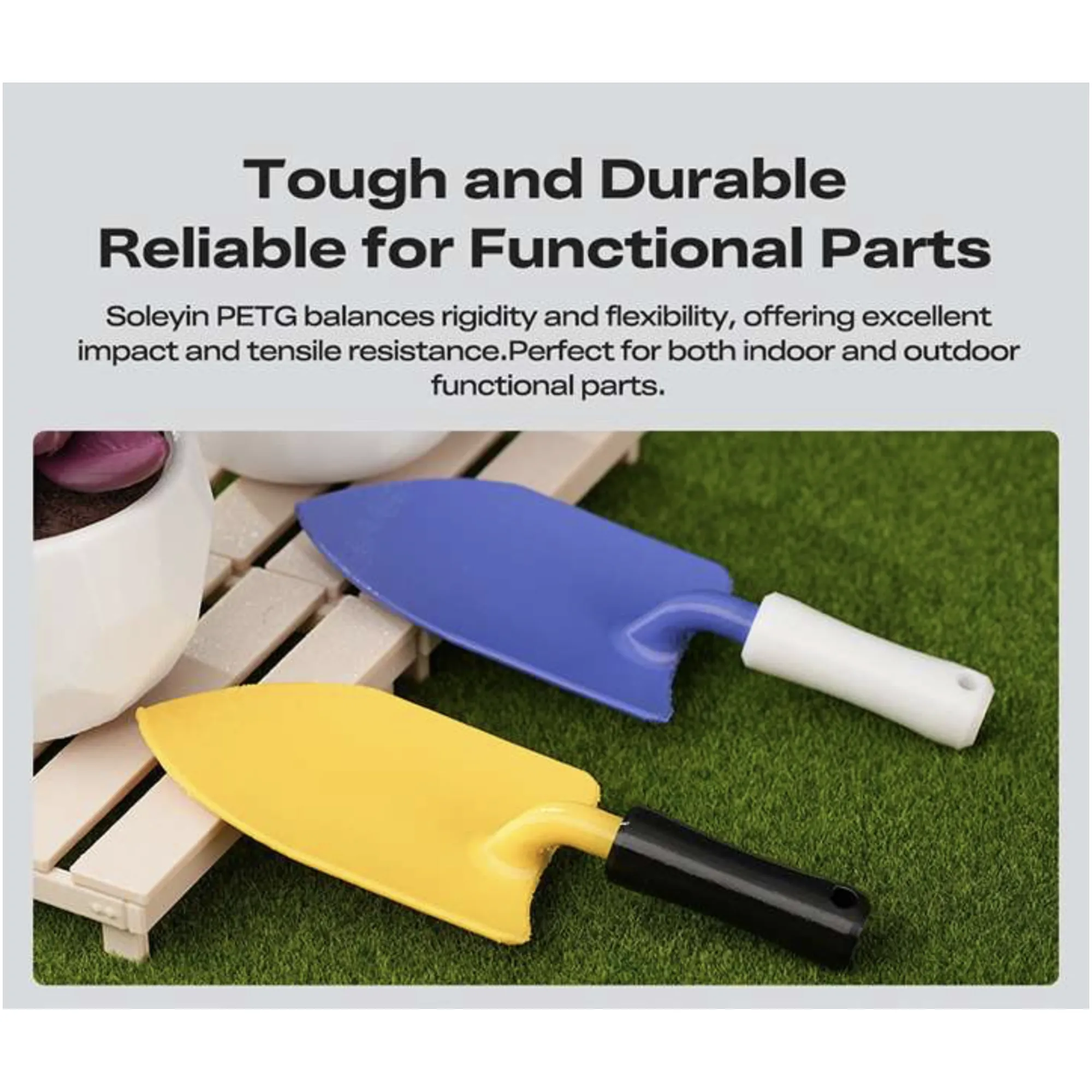 Купити PETG Filament (пластик) для 3D принтера CREALITY Soleyin 1кг, 1.75мм, цегляно-червоний (3301030159) - фото 4